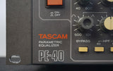 Tascam PE-40 Vintage Parametric Equaliser 4 Channel Rack Mount Analogue EQ 100V - image 5