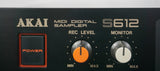 Akai S612 Vintage Rare 80's 12-bit MIDI Lo-Fi 2U Rack Sampler - 100V - image 5