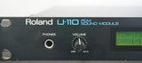 Roland U-110 80's MIDI Multi Timbral Sound Module 1U Rack Synthesiser - 100V - image 6