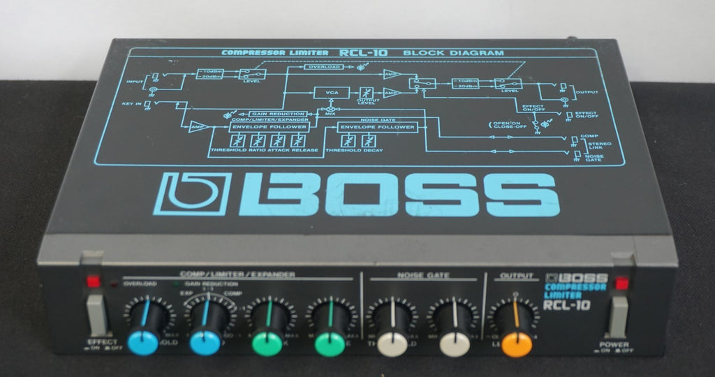 Boss RCL-10 Compressor Limiter 80's Vintage Half Rack Signal