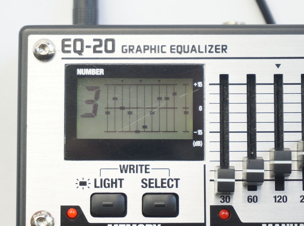 Boss EQ-20 Graphic Equalizer - Advanced EQ Guitar Pedal – LOFI Music