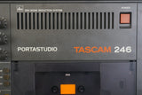 Tascam Portastudio 246 80's 4 Track Multitrack Cassette Tape Recorder - 100V - image 6