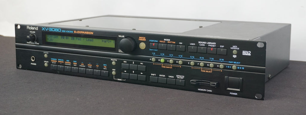 Roland XV-3080 Synthesiser Expandable Rack Mount MIDI Sound Module