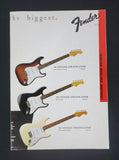 Fender Japan "The Emblem" Vintage Guitar Photo Book & Fold-Out Poster - 1986 - image 6