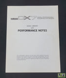 Yamaha DX7 Synthesiser Original Operating Manual & Voice Library Notes - English - image 7