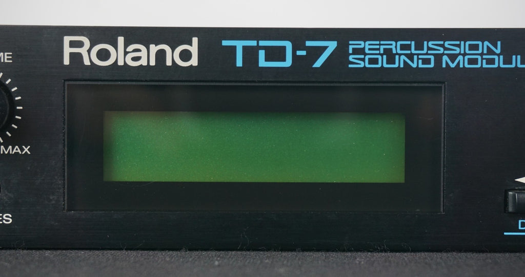 Roland TD-7 Percussion Sound Module W/ Effects, Trigger Inputs