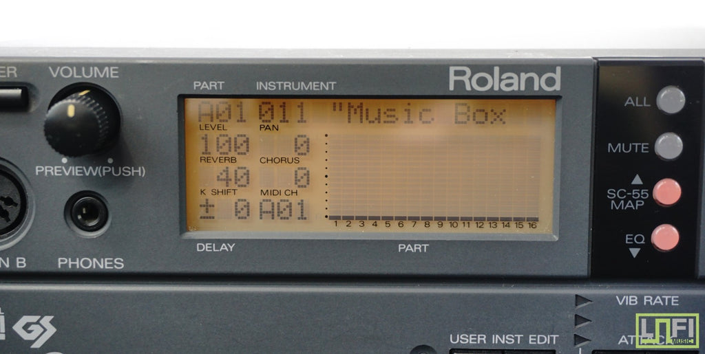 Roland Sound Canvas SC-88 Polyphonic Sound Module w/ Effects