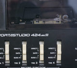 Tascam Portastudio 424 MKIII Multitrack Cassette Tape Recorder Mixer - Serviced! - image 8