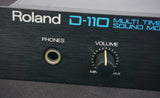 Roland D-110 80's MIDI Multi Timbral Sound Module 1U Rack Synthesiser - 100V - image 9