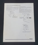 Yamaha DX7 Synthesiser Original Operating Manual & Voice Library Notes - English - image 9