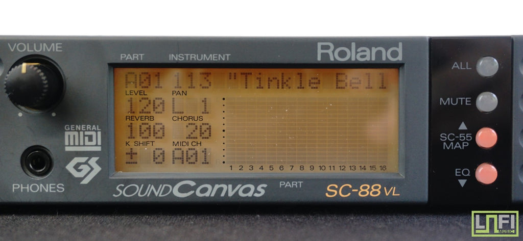 Roland Sound Canvas SC-88VL Polyphonic Sound Module w/ Effects