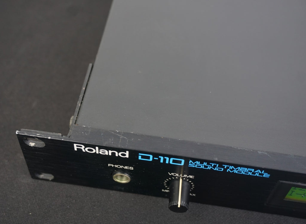 Roland D-110 80's MIDI Multi Timbral Sound Module 1U Rack