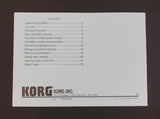 Korg M3R AI Synthesis Module Original Owners Manual & Quick Reference Guide - image 10