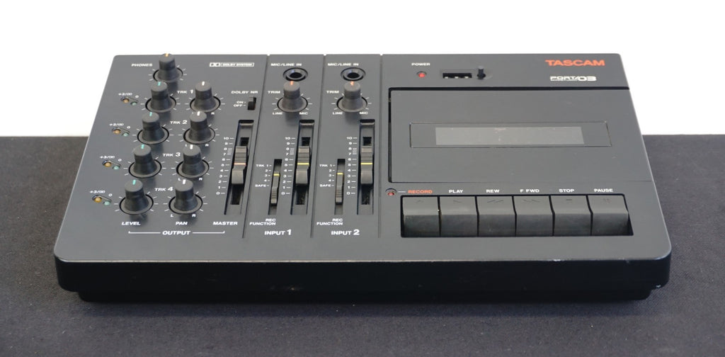 Tascam Porta 03 - 4 Track Analogue Cassette Recorder - Pro