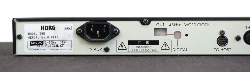 Korg TR-Rack 90's Polyphonic Digital Synthesiser 1U Rack Mount