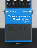 Boss CS-3 80's Blue Compression Sustainer Guitar Effects Pedal - MIJ