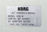 Korg 05R/W 90's AI2 Synthesis 1/2U Synthesiser Module - image 12