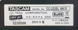 TASCAM CC-222SL MKII Dual CD Recorder / Cassette - Pro Studio Rack Unit - 240V - image 13