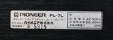 Pioneer PL-7L Vintage 80s Quartz Direct Drive Turntable w/ Ceramic Tonearm 100V - image 14
