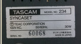 Tascam Syncaset 234 80's 4 Track Rack Multitrack Cassette Tape Recorder - 100V - image 17