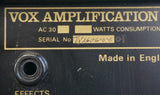 Vox AC30 Top Boost 1980's UK Valve Combo Amp Vintage Guitar Amplifier - 240V! - image 18