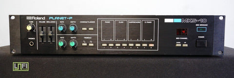 Roland Planet-P MKS-10 80's Vintage Rack Mount 2U Polyphonic Piano Module - 100V