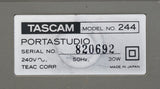 Teac Tascam Portastudio 244 80s 4 Track Multitrack Cassette Tape Recorder - 240V - image 20
