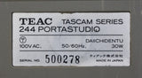 Teac Tascam Portastudio 244 80s 4 Track Multitrack Cassette Tape Recorder - 100V - image 21