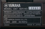 Yamaha DX7 Classic 80's Digital FM Polyphonic Synthesiser - 100V - image 22