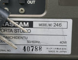 Tascam Portastudio 246 80's 4 Track Multitrack Cassette Recorder Serviced - 100V - image 22