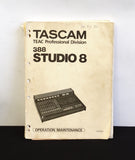 Tascam Studio 8 / 388 8 Track 1/4 Inch Reel To Reel Tape Recorder - 100V - image 24