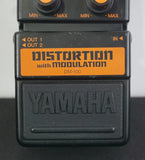 Yamaha DM-100 Distortion W/ Modulation Vintage Guitar Effects Pedal - MIJ