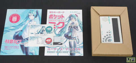 Gakken Pocket Miku NSX-39 Hatsune Miku Vocaloid Singing Mini Keyboard Synth - image 1