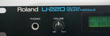 Roland U-220 Digital RS-PCM Sample Based 1U Rack Mount Synthesiser - 100V - image 4