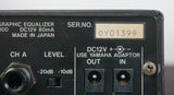 Yamaha Q100 Vintage 7-Band Stereo Graphic Equaliser Half Rack Made in Japan - image 10