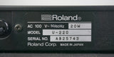 Roland U-220 Digital RS-PCM Sample Based 1U Rack Mount Synthesiser - 100V - image 11