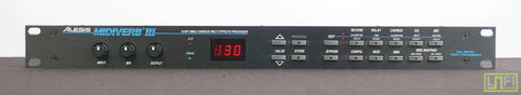 Alesis MIDIVERB III 3 90's Digital Reverb & Multi Effects 1U Rack Unit - image 1