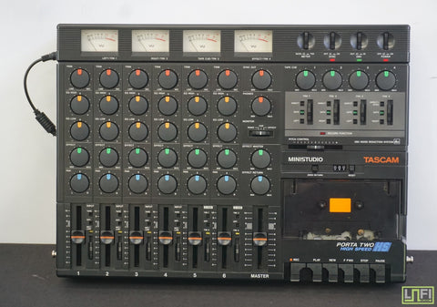 Tascam Porta Two HS Vintage 4 Track 6 Channel Cassette Tape Multitrack Recorder - image 1