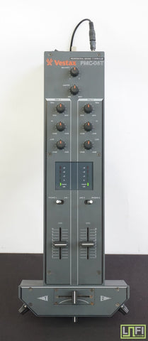 Vestax PMC-06T Vintage T-Shaped 2-Channel DJ Scratch Battle Mixer - image 1