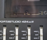 Tascam Portastudio 424 MKIII Multitrack Cassette Tape Recorder Mixer - Serviced! - image 7