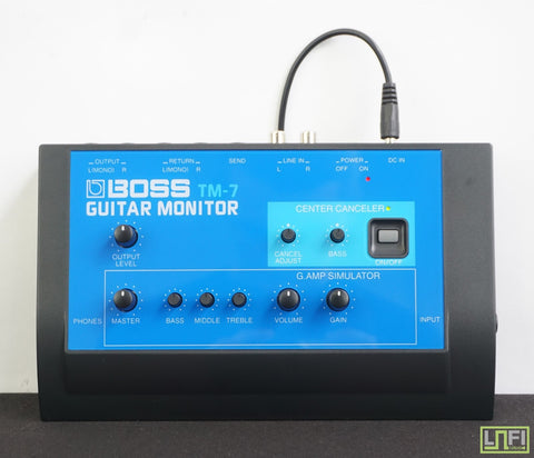 Boss TM-7 Vintage Guitar Monitor Amp Simulator Headphone Practice Preamp - image 1