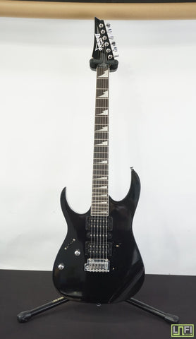 Ibanez GIO GRG170DXL 2020 Left-Handed Electric Guitar Black Night BKN - image 1