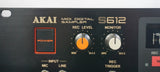 Akai S612 Vintage Rare 80's 12-bit MIDI Lo-Fi 2U Rack Sampler - 100V - image 5