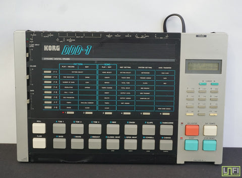 Korg DDD-1 Digital Dynamic Drums 80s Drum Machine - 100V - image 1
