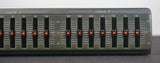 Yamaha Q100 Vintage 7-Band Stereo Graphic Equaliser Half Rack Made in Japan - image 3