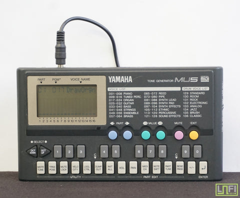 Yamaha MU5 Tone Generator Vintage Portable MIDI Sound Module - image 1