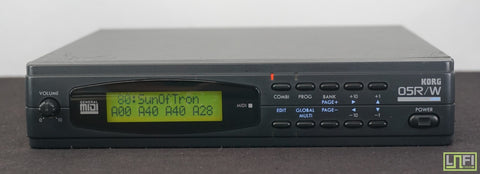 Korg 05R/W 90's AI2 Synthesis 1/2U Synthesiser Module - image 1