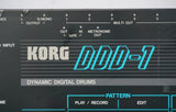 Korg DDD-1 Digital Dynamic Drums 80s Drum Machine - 100V - image 8