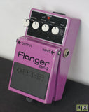 Boss BF-2 Flanger - 90's  Vintage Purple Guitar Effects Pedal Black Label - MIT - image 4