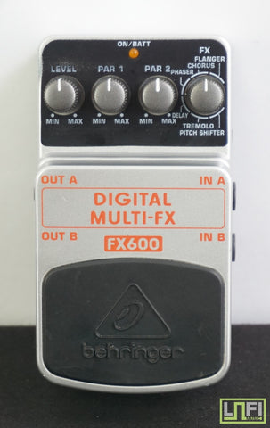 Behringer FX600 Digital Multi-FX Stereo Guitar Effects Pedal 24-Bit - image 1
